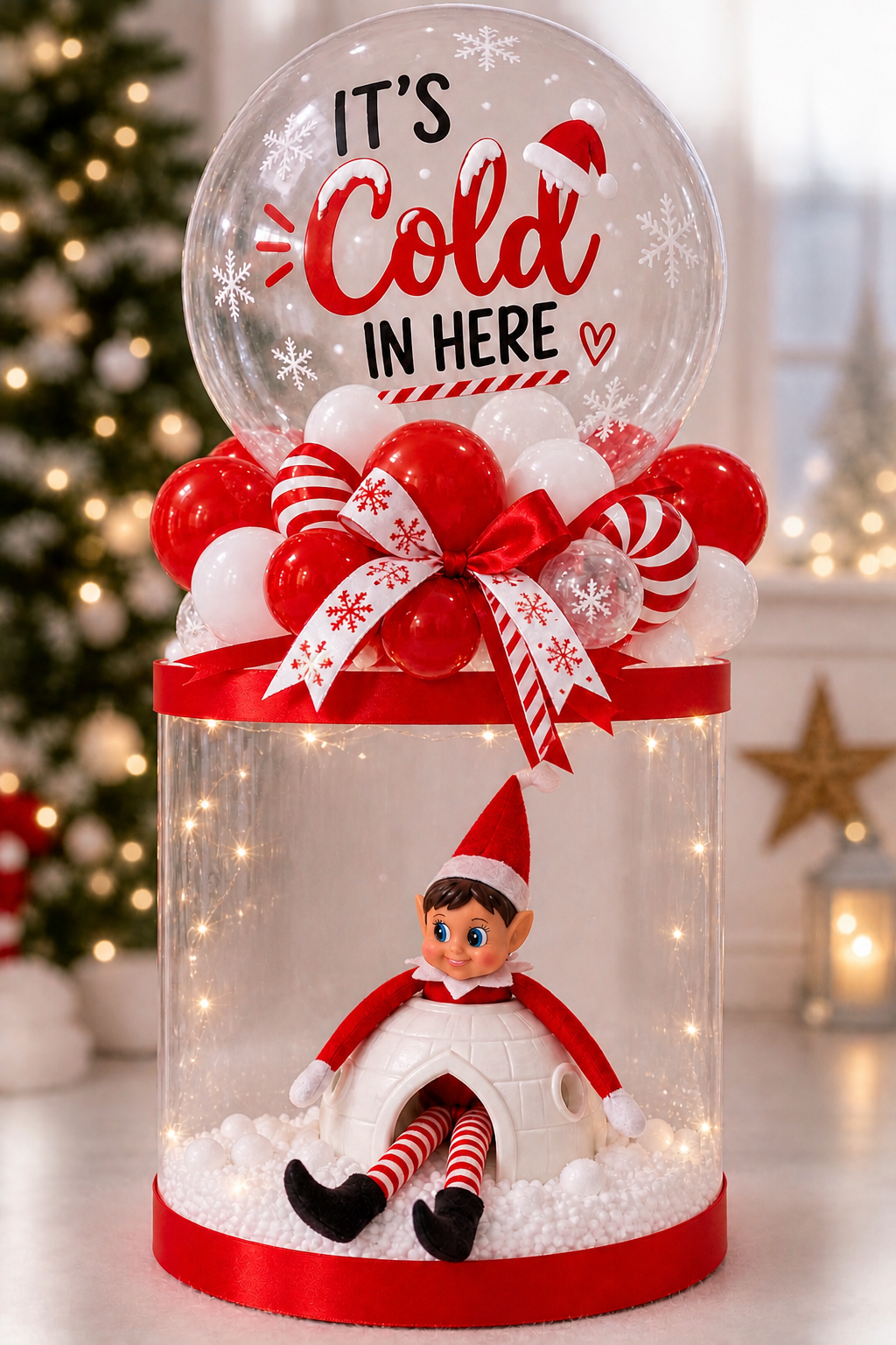 Elf igloo (elf not included)